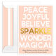 Holiday Wishes Foil Flat Holiday Cards Image 4 of 5
